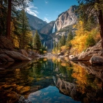 **yosemite nationl park landscape photography, waterfall and trees including --ar 99:128 --q 2 --s 250** - Image #3 <@1041437953232212108>