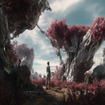 **Intriguing and enigmatic cinematic atmosphere, clear image, surrealism, future land, hdr, highly detailed, style raw --p zhav629 --chaos 10 --exp 10 --s 5 --ar 3:2 --v 7.0** - Image #2 <@1008993788670263326>