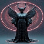 **the horned black winged lavender kimono queen spinning around the stars of light, she might be the one i take tonight --ar 2:3 --sref 2538114577 1717166573 531168650 24 6 --p ajjw9qi --sv 4 --s 666 --v 7.0** - Image #2 <@788265797444173834>
