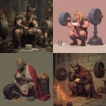 **the swole prince of darkness doing heavy squats and eating oats --p qc74f2d** - <@538878031226470440> (relaxed)