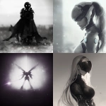 **prophetic iris, the mecha jaeger heroine, modern fine art, detailed quality studio photo against the background of solar system --niji 6 --ar 1:1 --s 333 --c 10 --raw --sref 1850468720** - <@1152889510158401576> (fast)