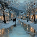 **Ernie Barnes art at Christmas, 8k, --chaos 99 --ar 8:5 --exp 50 --stylize 750 --v 7.0** - Image #2 <@843177938186797076>