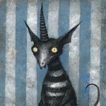 **Weird creature Gothic dread painted in the style of Edward Gorey, painting as a front page art piece, --ar 8:11 --v 7.0** - Image #2 <@1035886146422583346>