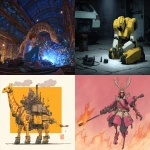 **welding a mecha girrafe. anime style. Badass hero pose --c 30 --ar 4:3 --v 7.0** - <@200035520951091200> (fast)