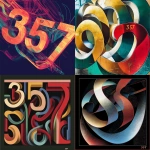 **a one or two color image of the numbers "357" interlocking in an abstract manner.** - <@817880507983069194> (fast)
-# Create, explore, and organize on [midjourney.com](<https://midjourney.com/imagine?from_discord=1>)