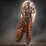 **Planet of Arrakis, Dune, Worm, Spice, bene gesseret, harkonin, Paul Atrades, Shadows in a dark room at midnight, Enki Bilal art tykho moon woman beautiful yoga sand dunes, saguaro cacti, beats antique, androgynes DNA strand, perfectly beautiful people, full bodies walking through a desert sand dunes following bedouins, Enki BIlal illustrated STyle Double exposure, extreme details, rich dynamic colors, spirit, invocation, 3d, two sun solar system, full moon, stars, esoteric, sheer, Peridot, emerald green. citrine, ultramarine blue, diamonds, gold, sunset, high contrast, painting classic, oil , diodes, bows, velvet vogue, iridescent, holographic, full body pose, transparent details, colorized, neon pastel color palette, photorealistic, highly detailed, transparent parts, looks like professional hdr photography in fashion magazine, editorial photography, global illumination, moody lighting, post-processing, glowing shadows, chromatic aberration, black and white balance, scattering, beautiful cinematic lighting, lumen reflections, post-production, high fashion, tone mapping, shaders, diffraction grading 3d, octane render, detailed, hyperrealistic, 8k, --chaos 92 --ar 8:5 --exp 50 --s 750 --v 7.0** - Image #1 <@843177938186797076>