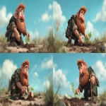 **pixar styled image of a red-bearded happy scottish man in a kilt planting seeds in the ground on a bright day in Scottland --ar 16:9** - Variations (Strong) by <@1108137556798873734> (fast)