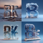 **frosted letters that spell B8KE** - <@790739750008127498> (fast)