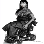 **graffiti aapi motorized wheelchair and disability accessible fashion design sketch --ar 3:4 --p ht8lvr3** - Image #2 <@948741381743083580>