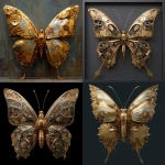**large butterfy, in golden art mechanic style** - <@850310406308102193> (fast)