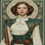 **Star Wars reimagined in the style of belle epoque --v 7.0 --ar 3:4 --s 750 --exp 40 --c 25** - Image #1 <@419578677106311168>
