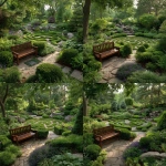 **backyard memorial garden with mahogany bench, small labyrinth, well landscaped, open landscape --s 750 --v 7.0** - Variations (Subtle) by <@1007106543935823902> (relaxed)
-# Create, explore, and organize on [midjourney.com](<https://midjourney.com/imagine?from_discord=1>)