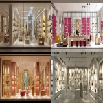 **flat elevation shoes for woman retail store interior --ar 4:1 --v 7.0** - <@1173644971937636354> (fast)