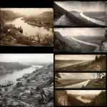 **Dry plate negatives, Panoramic photographs, Valley of the Mississippi from Winona, Minn, created 1898** - <@747396158858723338> (fast)