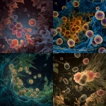 **the bacteria Acinetobacter baumannii under a super microscope --p 11rgxe3** - <@271016531159154698> (turbo)
-# Create, explore, and organize on [midjourney.com](<https://midjourney.com/imagine?from_discord=1>)