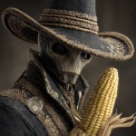 **Tenebrous Beetlejuice corn on the cob cowboy --s 250 --v 7.0** - Image #4 <@974789918188535848>