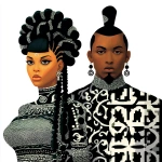 **bipoc fashion design sketch --sref 4240880785 2348464004 --p o4l8lp8 djcuvnt** - Image #3 <@948741381743083580>