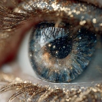 **eye pupils with sparkling stars and distant galaxies. --s 350** - Image #3 <@637210872544100352>