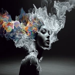 **<https://s.mj.run/f2QD1PlIm6A> <https://s.mj.run/CZtfxt5jLxE> beautifully strange smoke and mirrors, abstract foggy vibes --ar 53:40 --v 7.0 --c 3 --raw --s 450 --q 2 --exp 5 --sref <https://s.mj.run/u1egypXI08k> <https://s.mj.run/YMPySNYxvq0>** - Image #3 <@1059292469474373672>