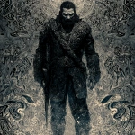 **comic book art / bold lines / full body portrait of a rugged masculine male obsidian knight / swirling luminous particles / bountiful lavish multilayered details / background depicts dark complex ornate kaleidoscopic patterns / full length view / eerie / grainy / gritty / haunting / macabre / menacing / moody / mysterious / ominous / paranormal / supernatural / uncanny** - Image #4 <@1080572898269466724>