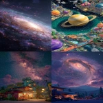 **professional cartoon render of galaxy in style of 1990s anime poster style onsen, blow my mind, maximalist , hyper-realistic, intricate details, Octane render, side view --ar 9:16 --v 7.0** - <@1144568084905066547> (fast)