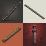 **a flat rod inscribed with runes, in the style of dungeons and dragons item illustration** - <@878478340170866709> (fast)