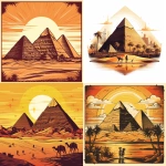 **vector illustration of Egypt, pyramids of Giza --s 250 --v 5.1** - <@1086316614535872542> (fast)
-# Create, explore, and organize on [midjourney.com](<https://midjourney.com/imagine?from_discord=1>)