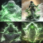 **Behold The Sacred Aventurine One, green glowing mist, spiritual --ar 9:16 --style raw --p 75s6eit** - <@1054482006731395092> (fast)