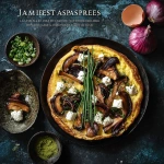 **Please use this style of food photography as guidance. Create a michelin star level photo of an omelet with wild mushrooms, chives, characterized onions and goat cheese. Polished stunning, textured lifestyle photo. <https://s.mj.run/SSYzXUleE9Q> --v 7.0** - Image #2 <@1083267046139236443>