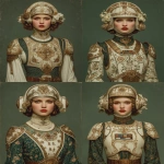 **Star Wars reimagined in the style of belle epoque --v 7.0 --ar 3:4 --s 250 --exp 30 --c 25** - Variations (Strong) by <@419578677106311168> (fast)
-# Create, explore, and organize on [midjourney.com](<https://midjourney.com/imagine?from_discord=1>)