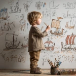 **imagination of a four-year-old drawing stick figure leif erikson remind me of the Looney event people I work with with no self-control** - Image #1 <@974789918188535848>