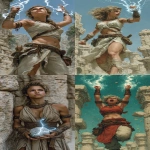 **The druid priestess stands among the ancient ruins. Her fingertips crackle with lightning as she summons the powers of the gods. Muscles visibly strained, it is almost more than she can bear, but she is determined. Though her teeth are gritted, her expression is resolute. --ar 1:2 --s 750** - <@344228814332887040> (fast)
-# Create, explore, and organize on [midjourney.com](<https://midjourney.com/imagine?from_discord=1>)