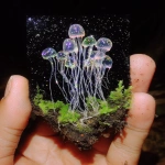 **fulgurite fluorescent jelly --ar 3:4 --p jd7xn9k** - Image #1 <@948741381743083580>