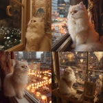 **the prettiest cutest cream-point Persian cat watching tanabata from the window at his luxury penthouse apartment --p 39d6lqq** - <@538878031226470440> (relaxed)