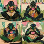 **plasma valentine diplodocus with heart hands --ar 4:5 --niji 6 --p 1ko4kyo --sref 1999999999 1999999991 416557976 2252558232 698008135 1078492728 2187294478 217414415 416417418 7337 80085 696969 47 73 97 100 --sv 4 --raw** - Variations (Strong) by <@948741381743083580> (fast)
-# Create, explore, and organize on [midjourney.com](<https://midjourney.com/imagine?from_discord=1>)