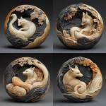 **foxfire portals netsuke --profile gpxv8u5 --v 6.1** - Variations (Strong) by <@1262167448971513869> (relaxed, stealth)
-# Create, explore, and organize on [midjourney.com](<https://midjourney.com/imagine?from_discord=1>)