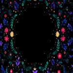 **vector image: a YouTube end screen: black page with a Christmas kaleidoscope trim --ar 3:2 --v 7.0** - Image #1 <@1074888048279552010>