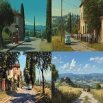 **The year is 1999. It's June. The Italian countryside. Waiting at a meeting point. The time is morning. The weather is clear. Realistic. --v 7.0 --ar 16:9** - <@764459341960577044> (fast)
-# Create, explore, and organize on [midjourney.com](<https://midjourney.com/imagine?from_discord=1>)