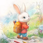 **character design, in style of children's book illustration with colored pencils painting --raw --v 6.1** - Image #1 <@1135636698060038216>