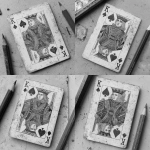 **weathered and vintage playing card, point of view straight down, pencil sket, realism** - Variations (Strong) by <@1202707032818458747> (fast)
-# Create, explore, and organize on [midjourney.com](<https://midjourney.com/imagine?from_discord=1>)