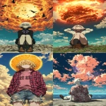 **sometimes, in front of a tesselated orange Cirrocumulus duck in nightmare, I like to sniff my armpits, they're the best armpits, and the smell, the smell is like durian fruit, the greatest and best durian fruit in the universe, I should know, my brain big, a big galaxy brain think lots, digital Surrealism --ar 41:71 --raw --sref 3229958278 --stylize 1000 --p k183fpy ajjw9qi --v 7.0** - <@834468597551333468> (relaxed)