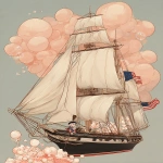 **bubblegum brigantine --ar 4:5 --sref 2270098120 2786818499 337954854 742412171** - Image #4 <@948741381743083580>