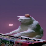 **mutant moonstone synthesizer cat from the vhs swamp --sref 2764960234 --v 7.0 --p fpq3ayo --s 700 --ar 131:284** - Image #3 <@692320895171166238>