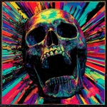 **Taking LSD, A monster hides its quirks. A faint light beckons. It's good to go. Why not come back? It's not a paradise, it's a kaleidoscope. Before you know it, you've become a boneless skull. Before you know it, your head is on display in black and white. A crowd of praisers. An army of supporters and opponents. The sweetness of painted crimson is the taste of honey. Three fishing hooks. Money, power, women. They all love it. Who's peering into the darkness? Overseas advertising. animatrix Zentangle illustration style, From the moment she steps onto the ground, the moment you open it with a key you've never seen before, a dazzling beam scatters, Commemorative photo of Fractal psychedelic fantasy of future and journey in the space of complex geometric shapes. The color scheme is a vivid light, novel and very advanced combination, Holographic graffiti Shapes Dazzle with Light and Motion --p tmvzwwh --s 250 --v 7.0** - Image #2 <@1039020526447894558>