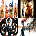 **Beautiful happy Anime lady, Marvel's Rivals style superhero woman wearing a bodysuit, main character concept, Manga, Anime, comic book, white background, Jim Lee, Luca Claretti and Alex Ross "foxfire-waifu" --ar 9:5 --niji 6 --profile ud55rvx l86voog** - <@693189652890517664> (relaxed)