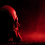 **dramatic close-up of a human skull, intense side lighting, jet-black background, red glowing fog at the bottom, horror thumbnail style, strong contrast, sharp details, ominous look, bold scary atmosphere, cinematic horror composition --ar 16:9 --v 7.0 --q 2 --raw** - Upscaled by <@873162142306672690> (fast)
-# Create, explore, and organize on [midjourney.com](<https://midjourney.com/imagine?from_discord=1>)