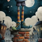 **sock. children's book illustration. --v 7.0** - Image #3 <@1135636698060038216>