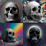 **Taking LSD, A monster hides its quirks. A faint light beckons. It's good to go. Why not come back? It's not a paradise, it's a kaleidoscope. Before you know it, you've become a boneless skull. Before you know it, your head is on display in black and white. A crowd of praisers. An army of supporters and opponents. The sweetness of painted crimson is the taste of honey. Three fishing hooks. Money, power, women. They all love it. Who's peering into the darkness? Overseas advertising. animatrix Zentangle illustration style, From the moment she steps onto the ground, the moment you open it with a key you've never seen before, a dazzling beam scatters, Commemorative photo of Fractal psychedelic fantasy of future and journey in the space of complex geometric shapes. The color scheme is a vivid light, novel and very advanced combination, Holographic graffiti Shapes Dazzle with Light and Motion. --s 250 --v 7.0** - <@1039020526447894558> (relaxed)
-# Create, explore, and organize on [midjourney.com](<https://midjourney.com/imagine?from_discord=1>)