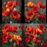 **<https://s.mj.run/HazaVi7ln8k> Generate a painting in the style of this painting. Painting scarlet poppies --v 7.0** - Variations (Strong) by <@1171132266240553092> (fast)
-# Create, explore, and organize on [midjourney.com](<https://midjourney.com/imagine?from_discord=1>)