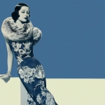 **1920's elegant woman wearing a long silk dress and and opossum fur wrapped around her neck --sref 3250562268 <https://s.mj.run/iqtnxPy2n2c> --v 7.0 --q 2 --exp 5** - Image #2 <@1059292469474373672>